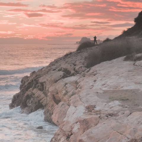 Platja la Caleta, Sitges, Garraf